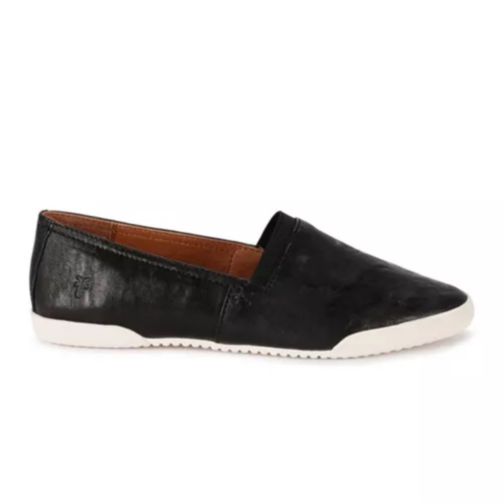 FRYE Women's Melanie Slip On Leather Sneakers Black Size 8 NEW - Picture 12 of 12